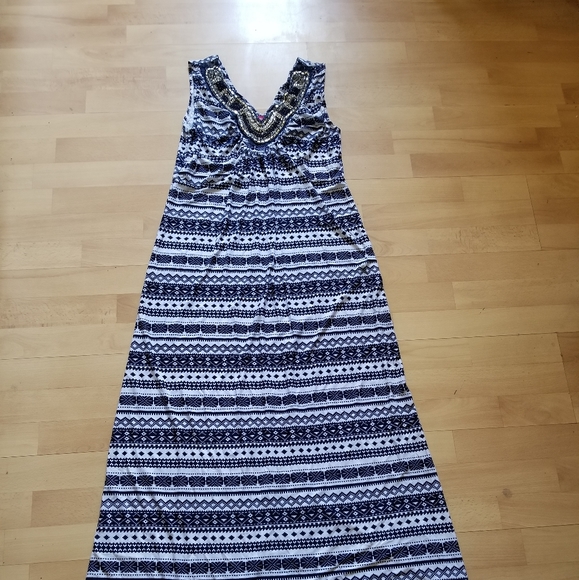 Pink Apple Dresses & Skirts - Sequined Maxi Dress Size L